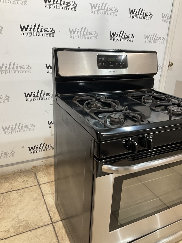 Frigidaire Used Natural Gas Stove 30inches (Stainless Steel) 