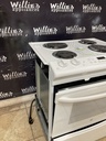 Ge Used Electric Stove 220volts (40/50 AMP) 30inches {4 prong} (White) 