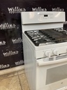 Ge Used Natural Gas Stove 30inches (White)