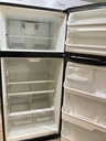 Frigidaire Used Refrigerator Top and Bottom 30x65 1/2” (black)