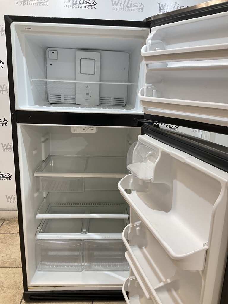 Frigidaire Used Refrigerator Top and Bottom 30x66 (Stainless Steel)
