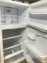 Ge Used Refrigerator Top and Bottom 28x61 1/2” (white) 