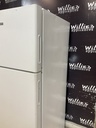Hotpoint Used Refrigerator Top and Bottom 28x61 1/2” (white) 