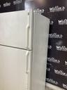 Ge Used Refrigerator Top and Bottom 28x61 1/2” (White) 