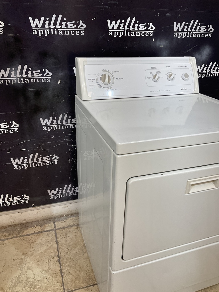 Kenmore Used Electric Dryer 220volts (30 AMP) 27inches {3 prong} (White) 