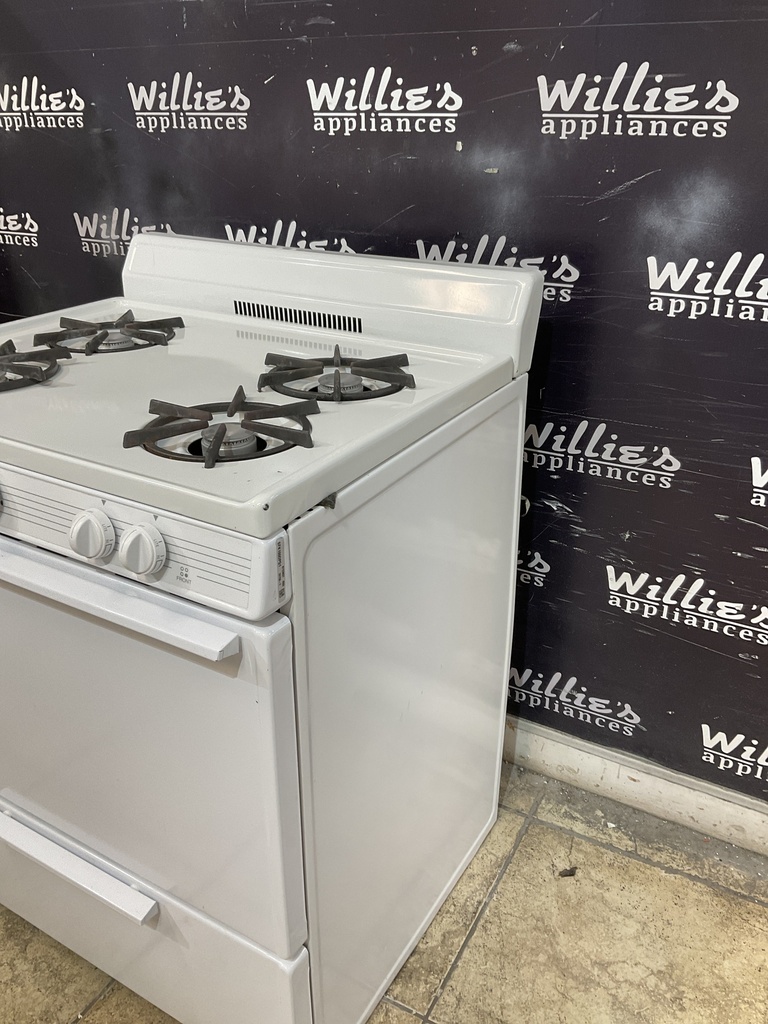 Premier Used Natural Gas Stove 30inches (White) 