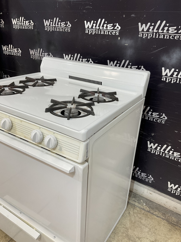 Premier Used Natural Gas Stove 30inches (White) 