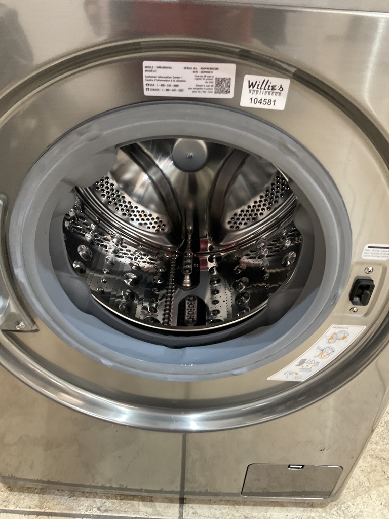 Lg Used Combo Washer/Dryer Front-load 23 1/2” (Stainless) 