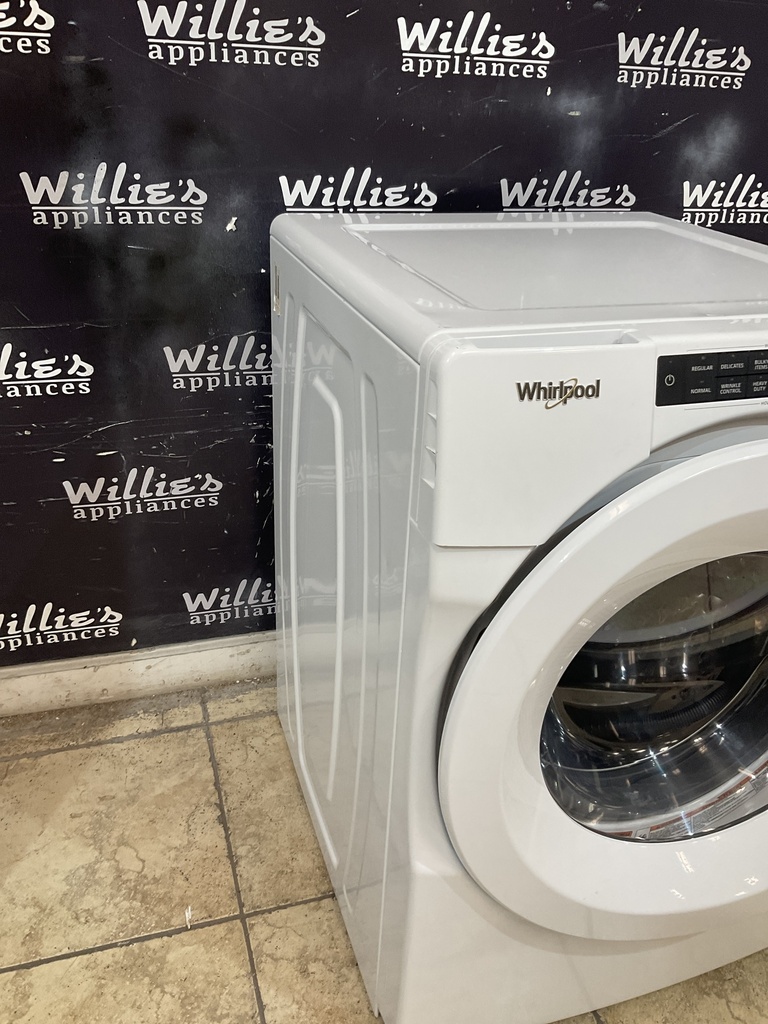 Whirlpool Used Washer Front- load 27inches (White)