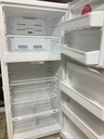 Frigidaire Used Refrigerator Top and Bottom 30x66 (White) 