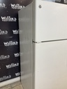 Ge Used Refrigerator Top and Bottom 28x64 1/2” (White) 