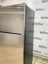 Whirlpool Used Refrigerator Top and Bottom 30x66 (Stainless Steel) 