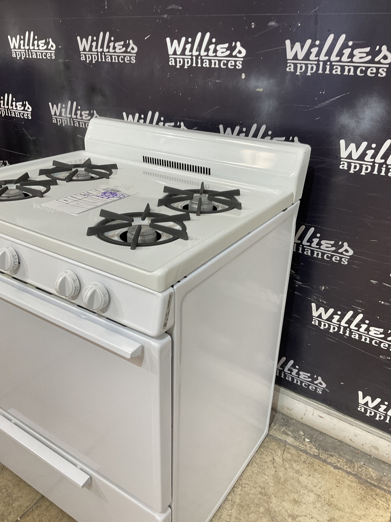 Premier Used Natural Gas Stove 30inches (Whitej 