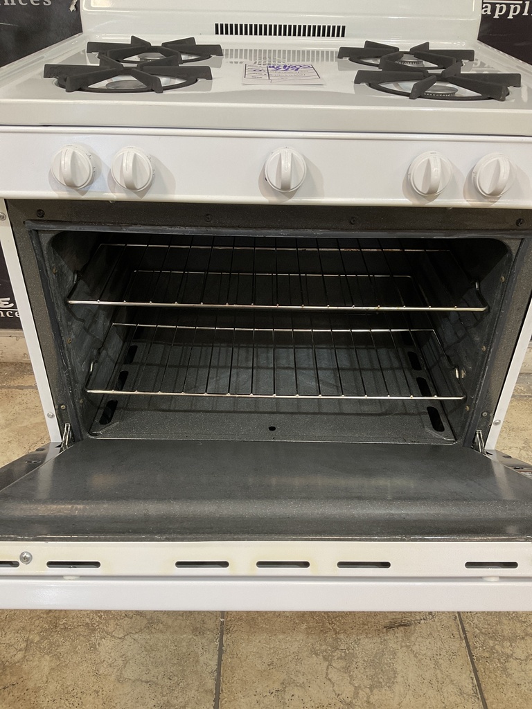Premier Used Natural Gas Stove 30inches (Whitej 