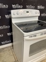 Ge Used Electric Stove 220volts (40/50 AMP) 30inches {no cord} (white) 