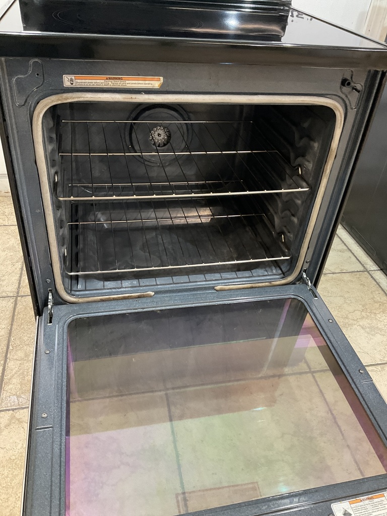 Whirlpool Used Electric Stove 220volts (40/50 AMP) 30inches {3 prong} (stainless steel) 