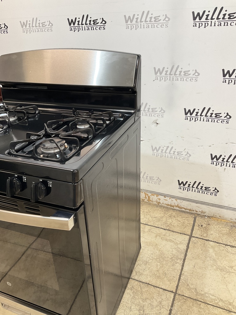 Ge Used Natural Gas Stove 30inches (Stainless Steel) 