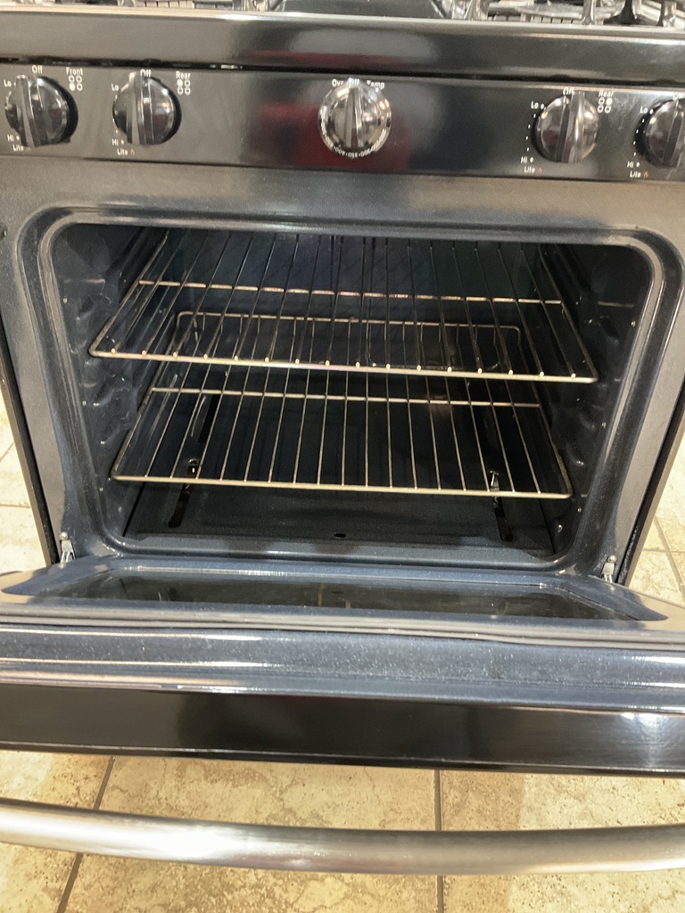 Ge Used Natural Gas Stove 30inches (Stainless Steel) 