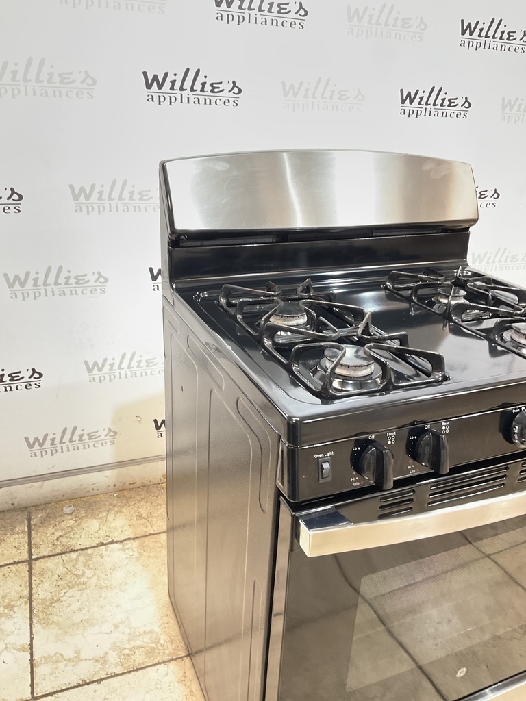 Ge Used Natural Gas Stove 30inches (Stainless Steel) 
