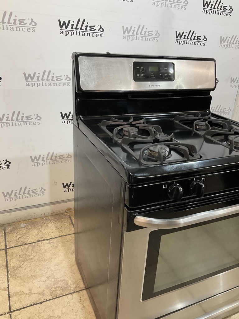 Frigidaire Used Natural Gas Stove 30inches (Stainless Steel) 