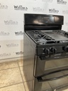 Ge Used Natural Gas Stove Double Oven 30inches (Black) 