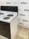 Whirlpool Used Electric Stove 30inches (40/50 AMP) 30inches {3 prong} (White/Black) 