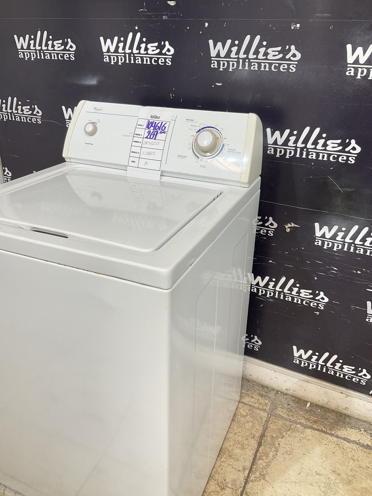 Whirlpool Used Washer Top-load 24inches (White) 