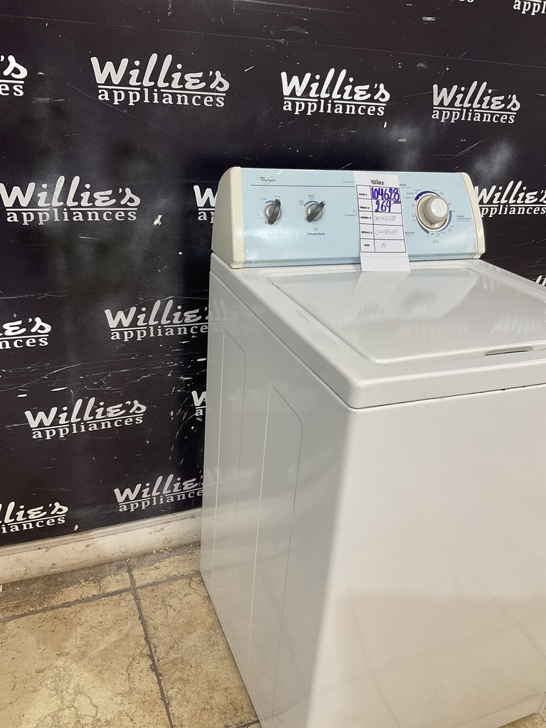 Whirlpool Used Washer Top-load 24inches (white) 