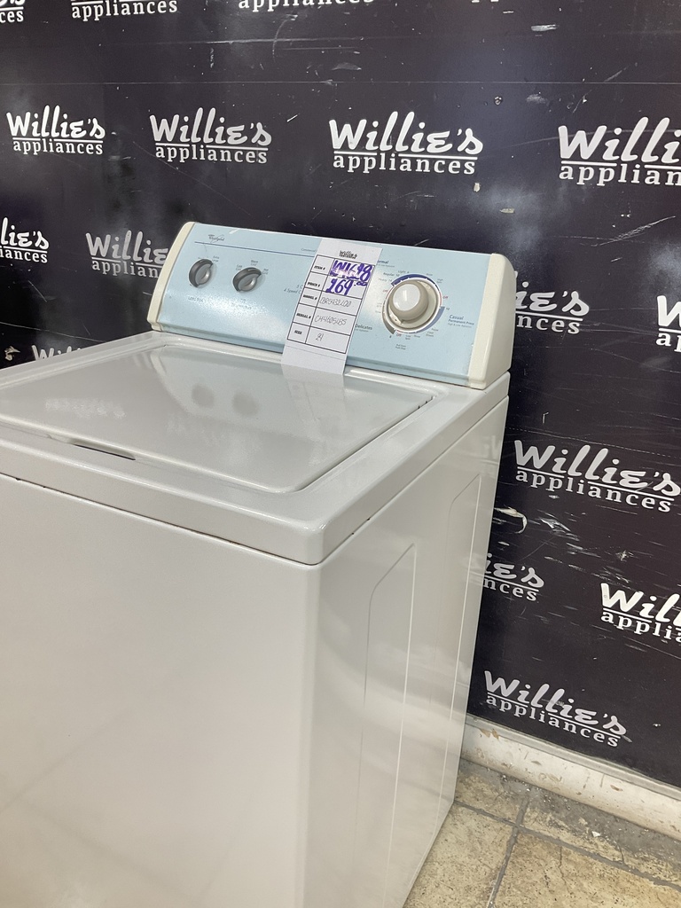 Whirlpool Used Washer Top-load 24inches (white) 