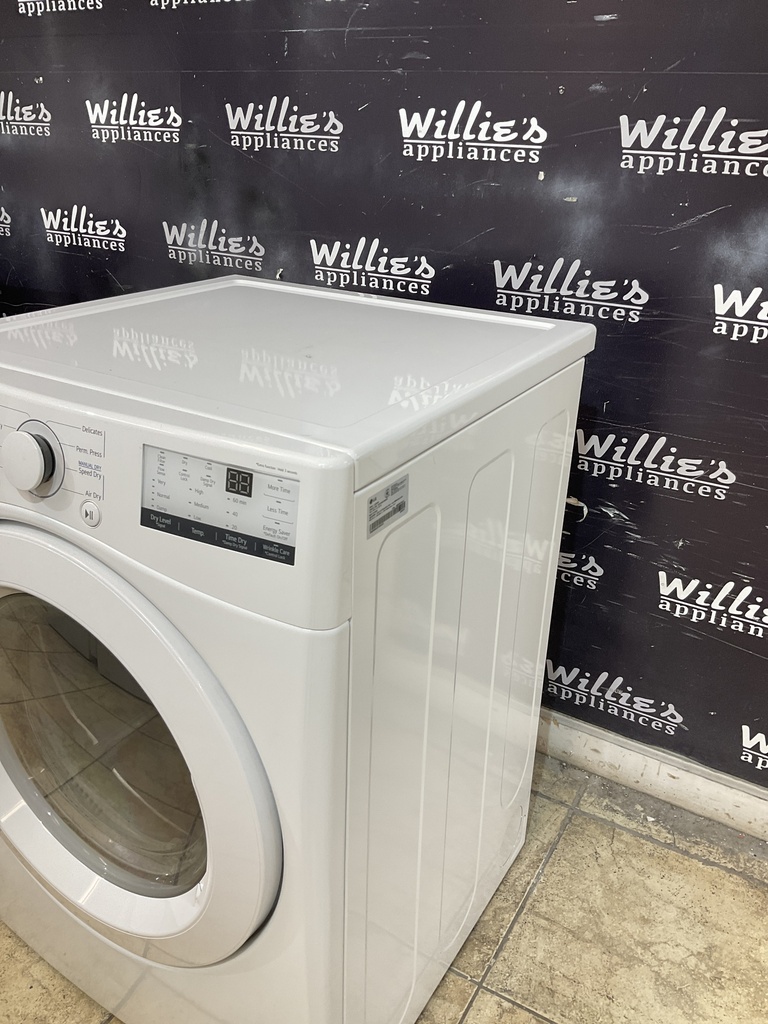 Lg Used Natural Gas Dryer 27inches (white) 