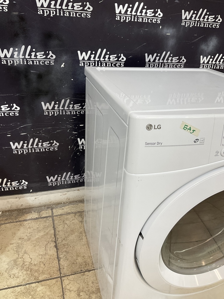 Lg Used Natural Gas Dryer 27inches (white) 
