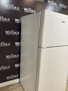 Hotpoint Used Refrigerator Top and Bottom 28x61 1/2” (White) 