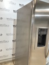 Ge Used Refrigerator Side by Side 36 1/2” x 69 1/2” (Stainless Steel) 