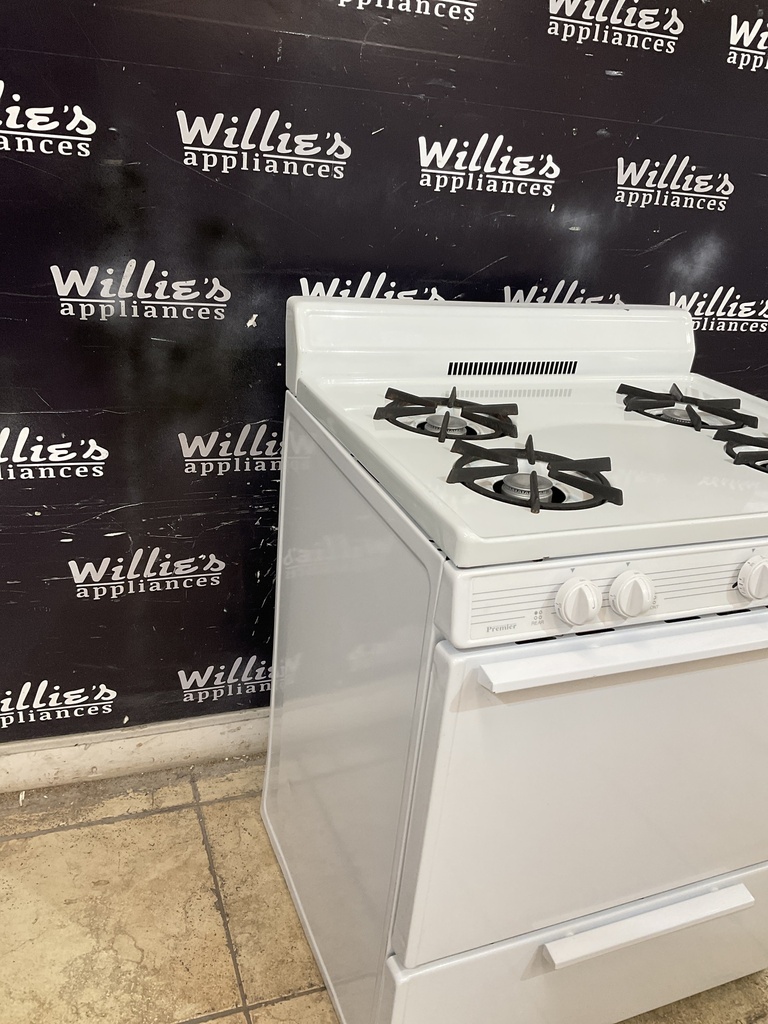 Premier Used Natural Gas Stove 30inches (white) 