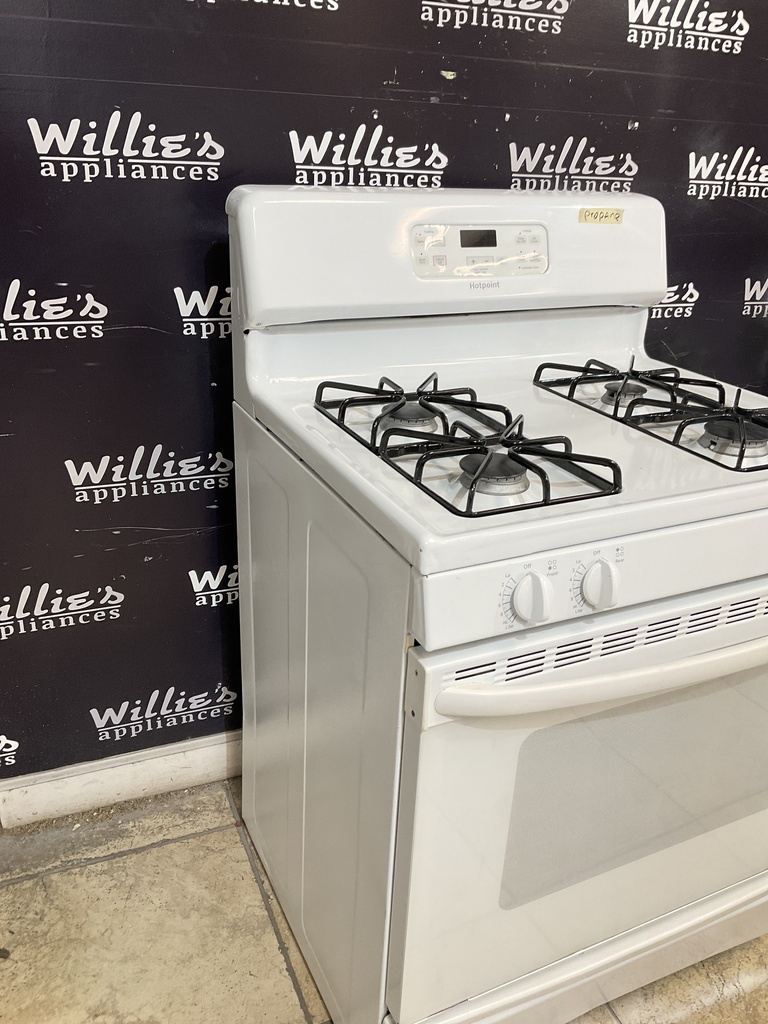 Hotpoint Used Gas Propane Stove 30inches (White) 