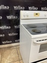 Frigidaire Used Electric Stove 220volts (40/50 AMP) 30inches {3 prong} (White) 