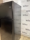 Frigidaire Used Refrigerator Top and Bottom 30x69 (Black) 