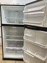 Frigidaire Used Refrigerator Top and Bottom 30x69 (Black) 