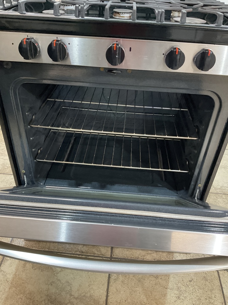 Frigidaire Used Natural Gas Stove 30inches (Stainless Steel) 