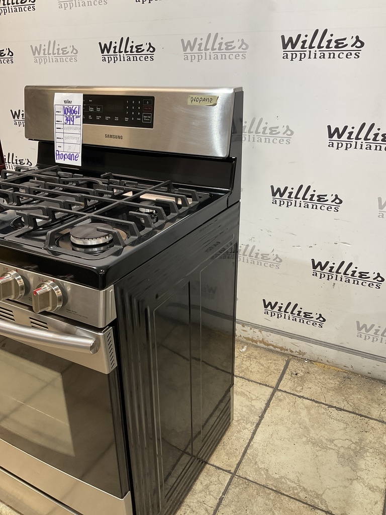 Samsung Used Gas Propane Stove 30inches (Stainless Steel) 