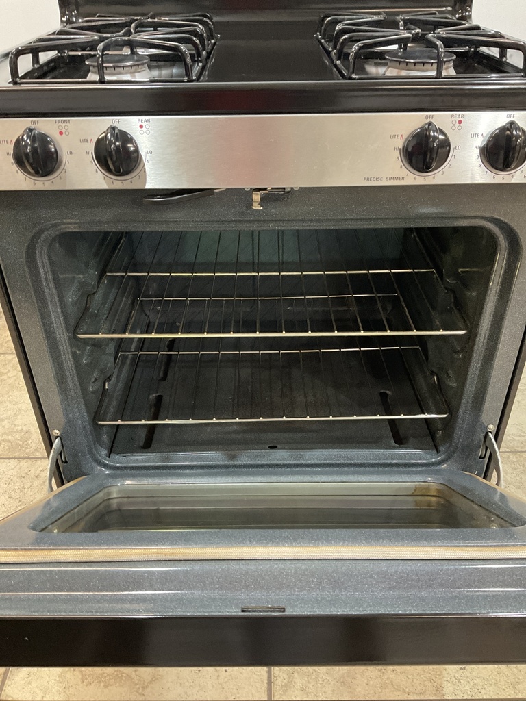 Ge Used Natural Gas Stove 30inches (Stainless Steel) 