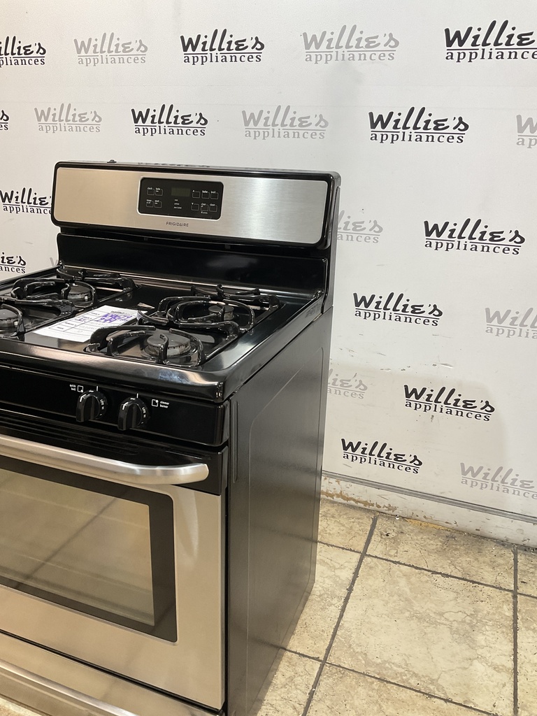 Frigidaire Used Natural Gas Stove 30inches (Stainless Steel) 