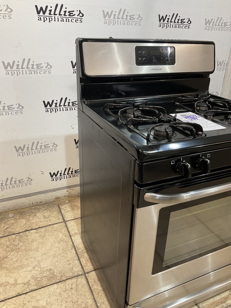 Frigidaire Used Natural Gas Stove 30inches (Stainless Steel) 