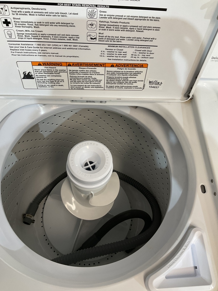 Whirlpool Used Washer Top-load 27inches (White)
