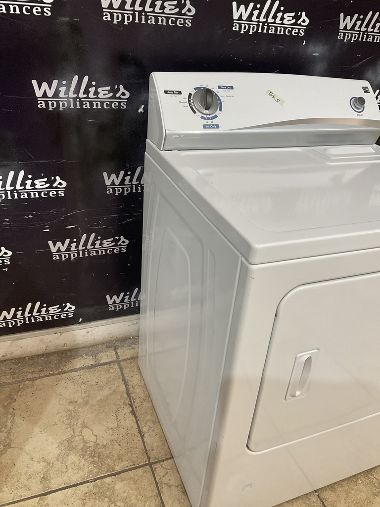 Kenmore Used Natural Gas Dryer 29inches (white) 