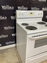 Frigidaire Used Electric Stove 220volts (40/50 AMP) 30inches {4 prong} (White) 