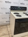 Ge Used Electric Stove 220volts (40/50 AMP) 30inches {no cord} (Bisque/Black) 