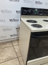 Ge Used Electric Stove 2220volts (40/50 AMP) 30inches {no cord} (Bisque/Black) 