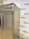 Frigidaire Used Refrigerator Side by Side Counter Depth 36 1/2” x 69 1/2” (Stainless Steel) 