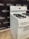 Hotpoint Used Natural Gas Stove 30inches (White) 